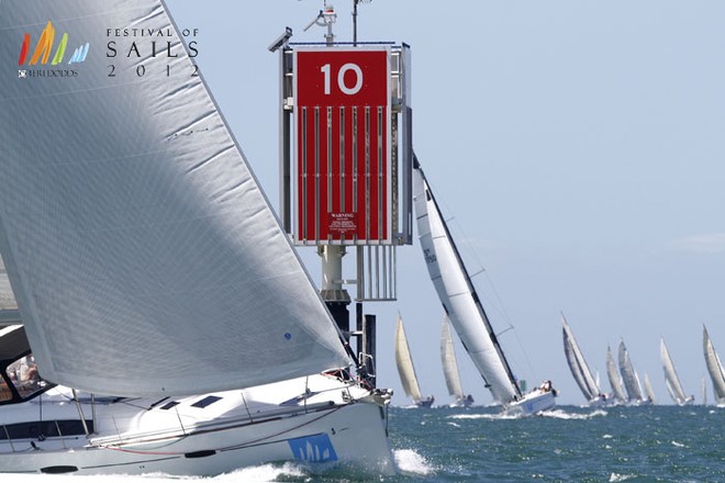 SAILING -  Festival Of Sails 2012 - Melbourne to Geelong Passage Race Finish, Royal Geelong Yacht Club, Geelong (AUS), 26/01/2012. Photo. Teri Dodds.  © Teri Dodds/ Festival of Sails http://www.festivalofsails.com.au/